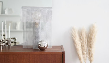 DIY: Eine schicke Lampe aus Lochblech selber bauen