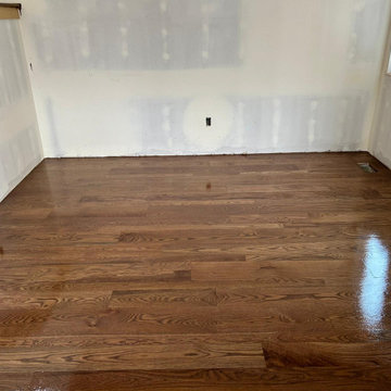 Installation, Sanding and Refinishing variation sizes white oak