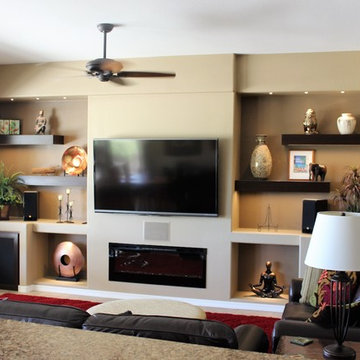 Sack Entertainment and Kitchen Remodel