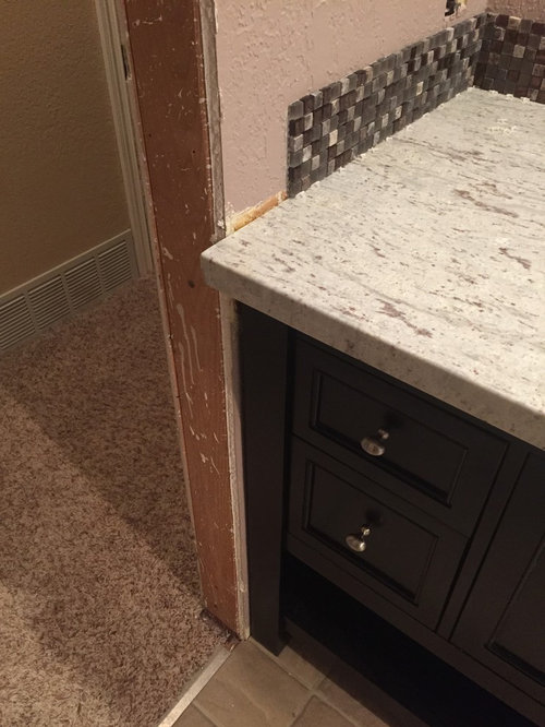 Granite Countertops Installed With Too Much Overhang