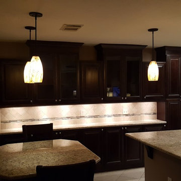 Kitchen Remodel - Breakfast Table Closeup and Countertop