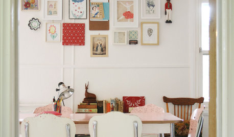Houzz Tour: An Artist's Take on Vintage-Eclectic