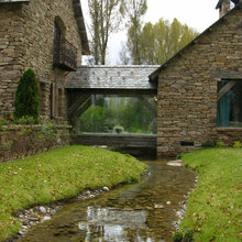 outside