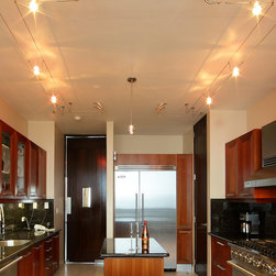 Panama City Luxury Transitional Condominium - Track Lighting