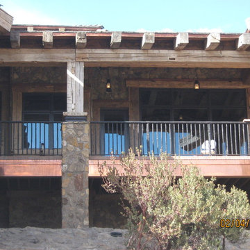 Exposed Wooden Beams