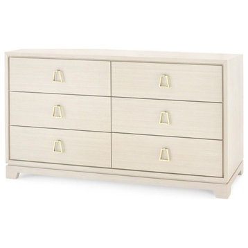 Stanford Extra Large 6-Drawer,Blanched Oak