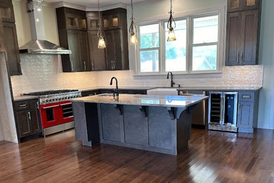 Example of a kitchen design in Other