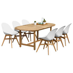 Midcentury Outdoor Dining Sets by International Home Miami Corp