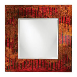 www.essentialsinside.com: mia square framed wall mirror - Wall Mirrors