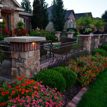 Corner lot Courtyard