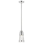 Z-Lite - Z-Lite 1923MP-CH-LED Ethos - 10.7" 12W 1 LED Mini Pendant - Don't overlook smaller spaces when zeroing in on lEthos 10.7" 12W 1 LE Chrome Chisel Glass *UL Approved: YES Energy Star Qualified: n/a ADA Certified: n/a  *Number of Lights: Lamp: 1-*Wattage:12w LED bulb(s) *Bulb Included:Yes *Bulb Type:LED *Finish Type:Chrome