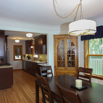 Project 2919-1 Northeast NE Minneapolis Tudor Transitional Kitchen Remodel