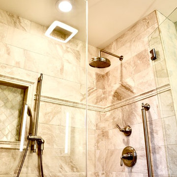 Elburn Master and Hallway Bathrooms