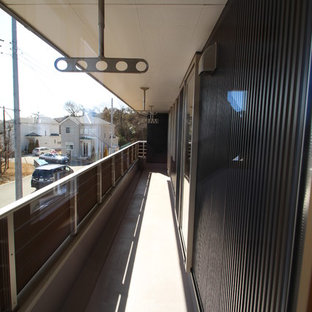 75 Beautiful Farmhouse Black Balcony Pictures & Ideas | Houzz