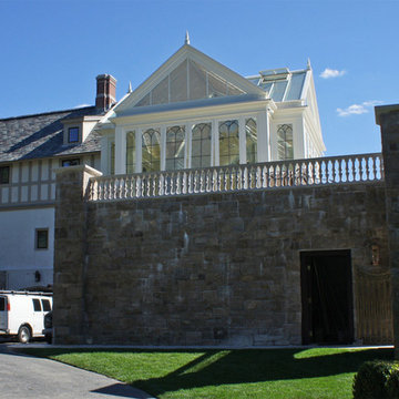 Side view of Conservatory with Gable Ends