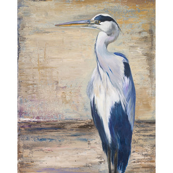"Tropic Heron II" Canvas Art, 16"x24"