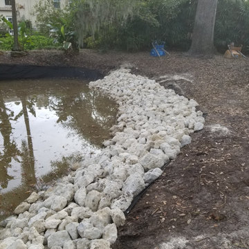 Rip Rap Seawall