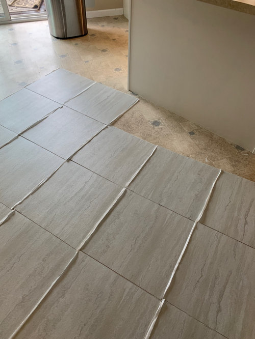 Slanted tile and slanted island?