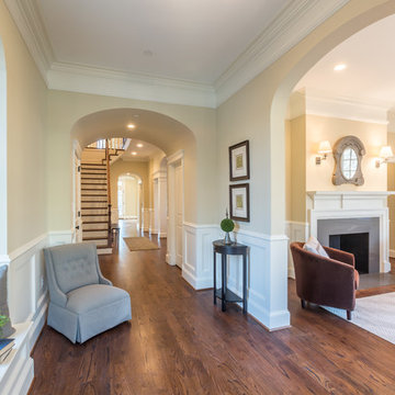 Bethesda Dutch Colonial, entry foyer