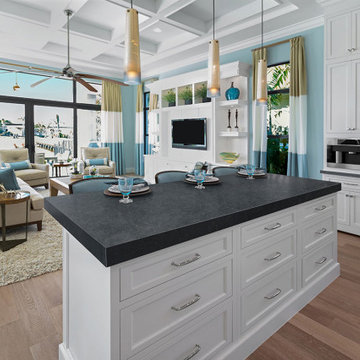 Granite Black Mist Countertop for Modern Kitchen
