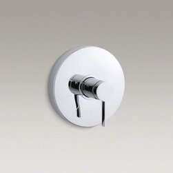KOHLER Polished Chrome Stillness&reg; Valve Trim With Lever Handle - Showerheads And Body Sprays