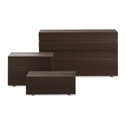 Poliform - Abbinabili Bedside Table by CR&S Poliform for Poliform - Nightstands And Bedside Tables