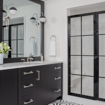 Polished Thassos White Marble Bathroom