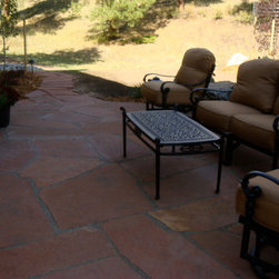 Patios/Rock-work - Outdoor Rocking Chairs
