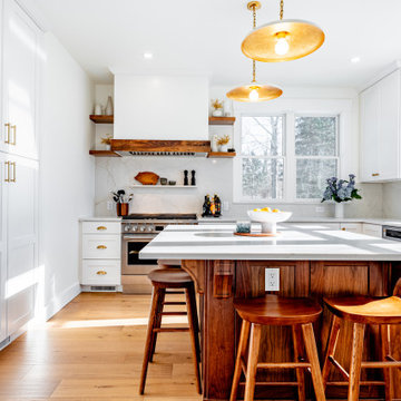White Kitchen with Character