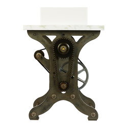 Bathroom Vanity, Vintage Style Industrial Machine Sink Base, Urban, Steampunk - Bathroom Vanities And Sink Consoles