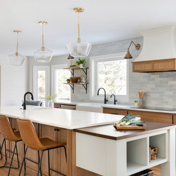 A Modern Farmhouse | Eagan, MN | White Birch Design