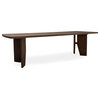 Cove 110" Dining Table, Finish: Ginger