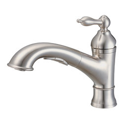 Danze Fairmont&trade; Single Handle Pull-Out Kitchen Faucet - Kitchen Faucets