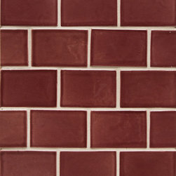 Tuileries Brique Mosiac in Bordeaux - Tile