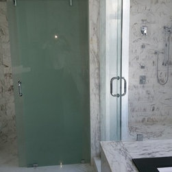 Full Bathroom Remodel - Shower Doors