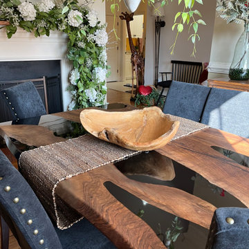 Custom Epoxy River Table-Suitable for Any Style of Home Decor
