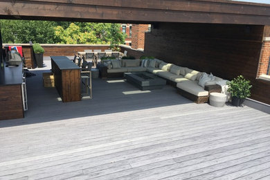 Trendy deck photo in Chicago
