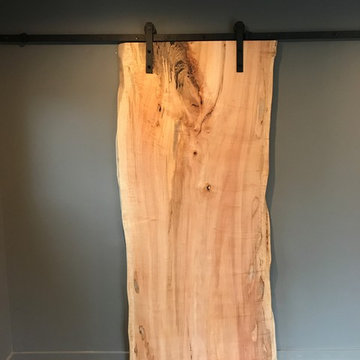 Live edge barn door