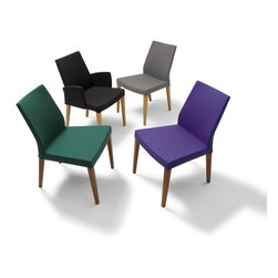 Beykoz Wood Armchair by B&T - Dining Chairs