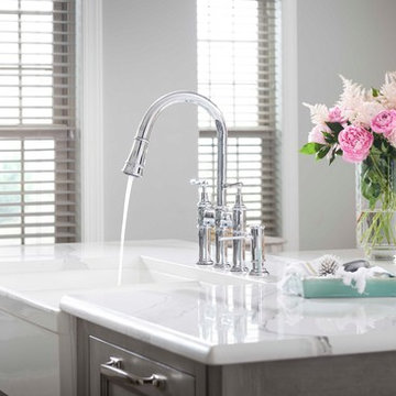 Fireclay Double Bowl Farmhouse Sink, White