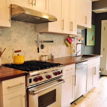 Wood Countertops with Sinks - It's WATERPROOF!