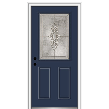 Heirloom Master Full Lite Naval Front Door, 37.5"x81.75", Right Hand in-Swing