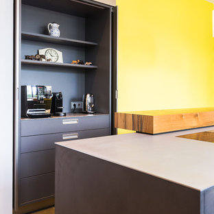 Eggersmann Aluminium bronze eloxiert, Beton, Durchgang, Pocketschrank Darmstadt