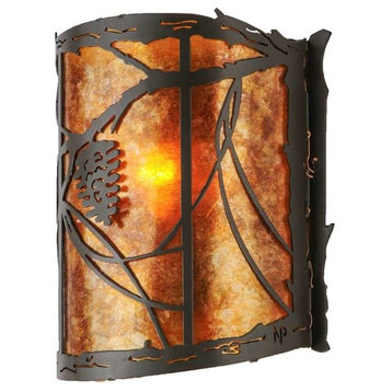 9W Whispering Pines Wall Sconce
