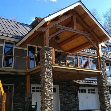 Custom Timberbuilt Lake House
