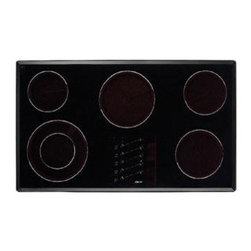 Dacor 36" Electric Touch Cooktop, Black Graphite Glass | ETT3652BG - Cooktops