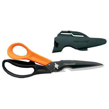 Fiskars® 01-005710 Cuts+More™ Ultimate 5-In-1 Scissors, 9"