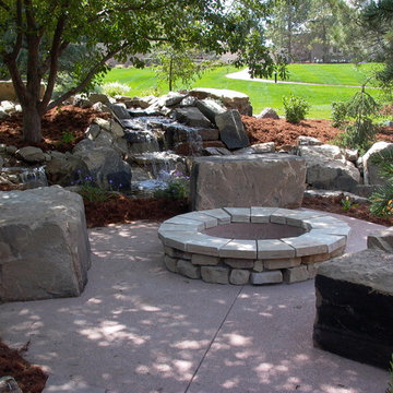 Beautiful Waterfall And Koi Pond - Greeley, CO