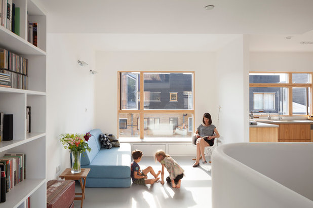 Contemporary Living Room by Scenario Architecture