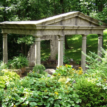 "The Ruins" back yard decor
